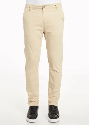 Pantaloni chino in gabardina