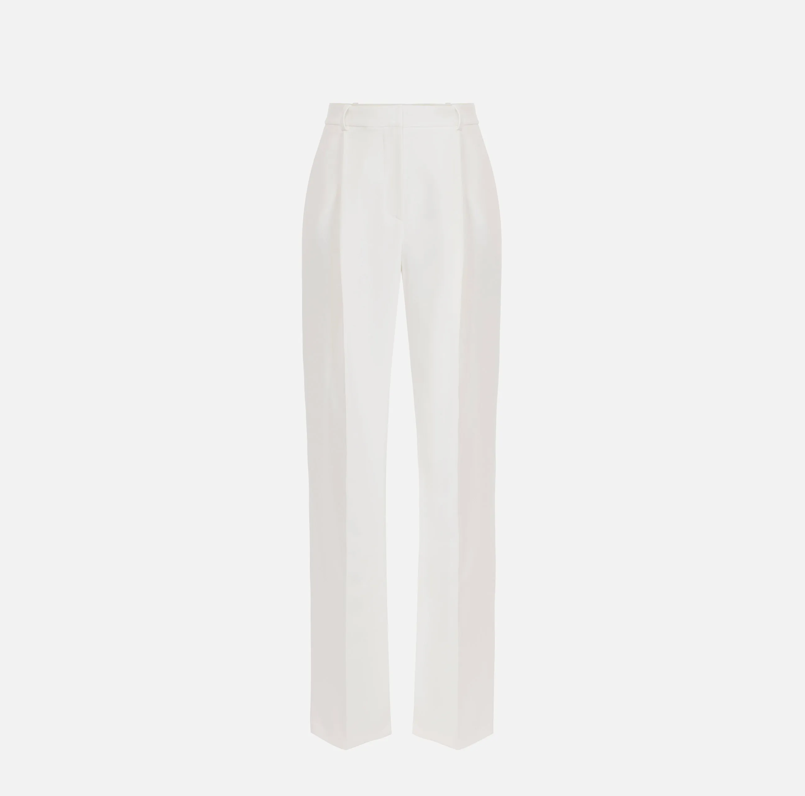 Pantaloni in crêpe con pinces
