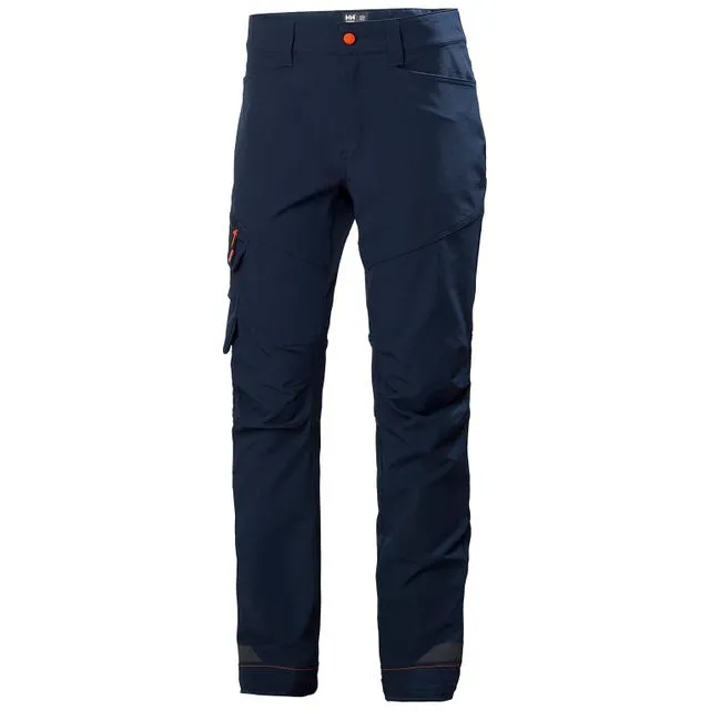 Pantaloni Kensington Blu Navy 6% Elastane, 94% Poliammide, lunghezza 81cm Leggeri 45poll 114cm
