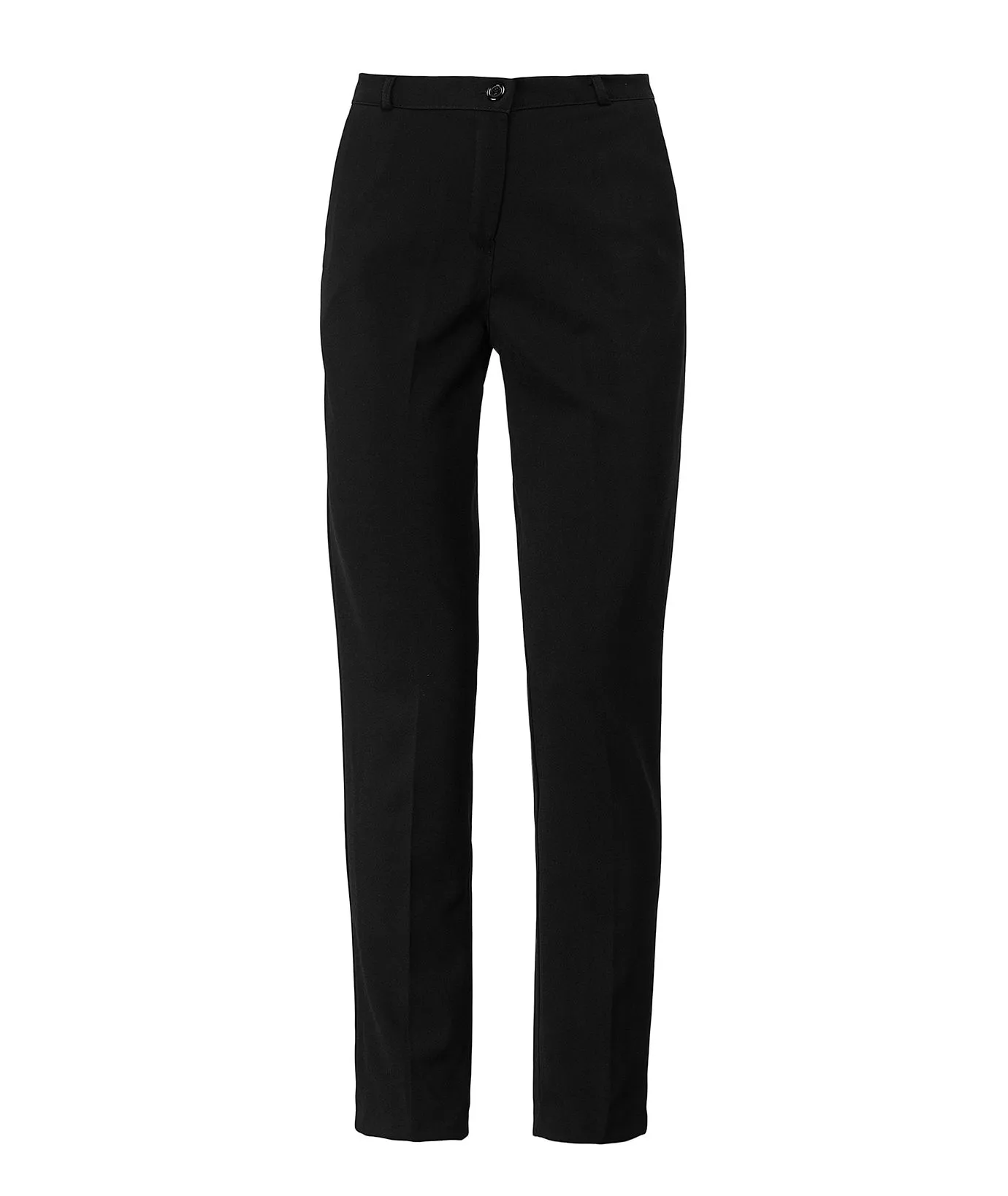 Pantaloni neri taglio dritto con tasche