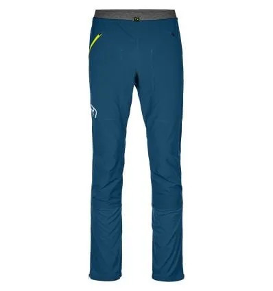 Pantaloni softshell Ortovox Berrino Pants (Petrol Blue) Uomo