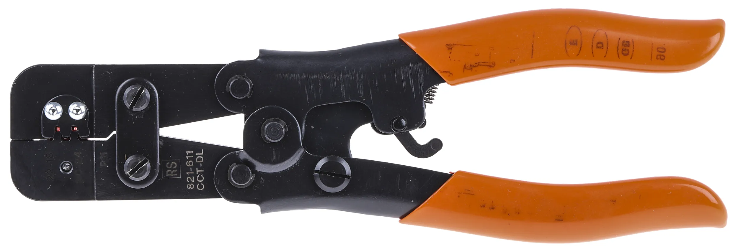 Pinza crimpatrice RS PRO, Contatti a crimpare