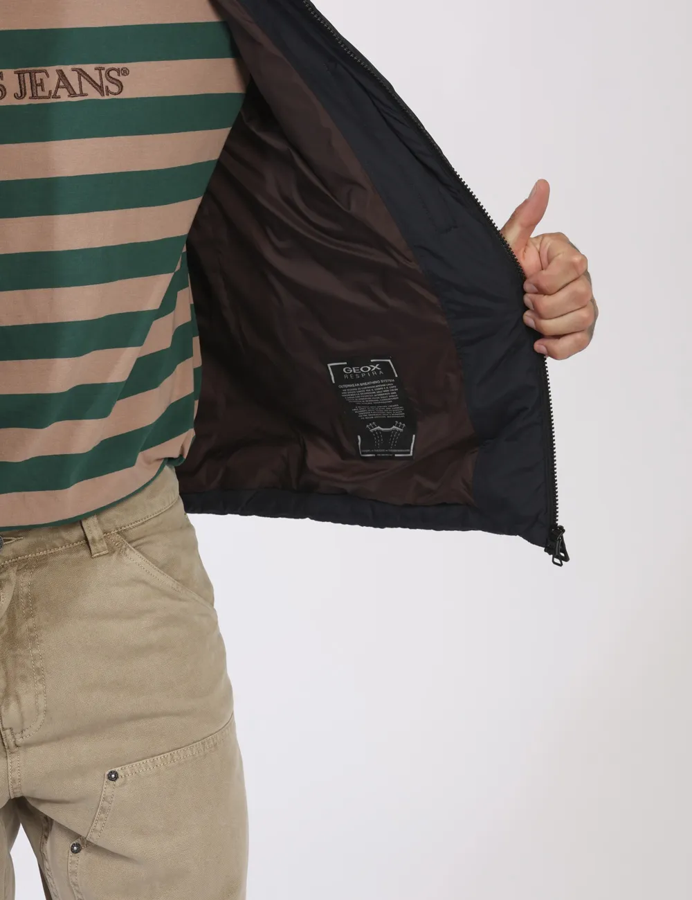 Piumino Geox Blu