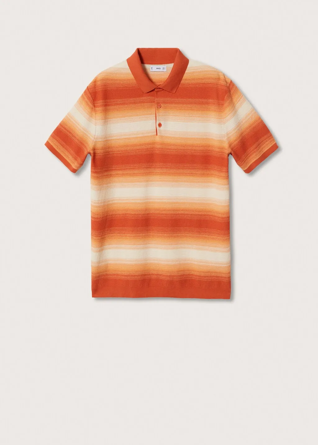 Polo maglia sfumata