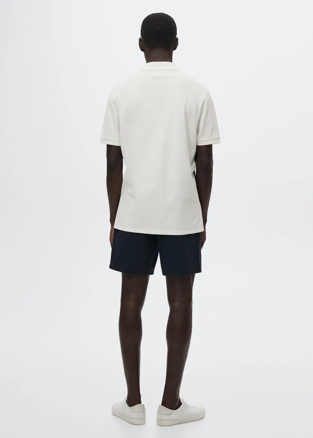 Polo piqué color block