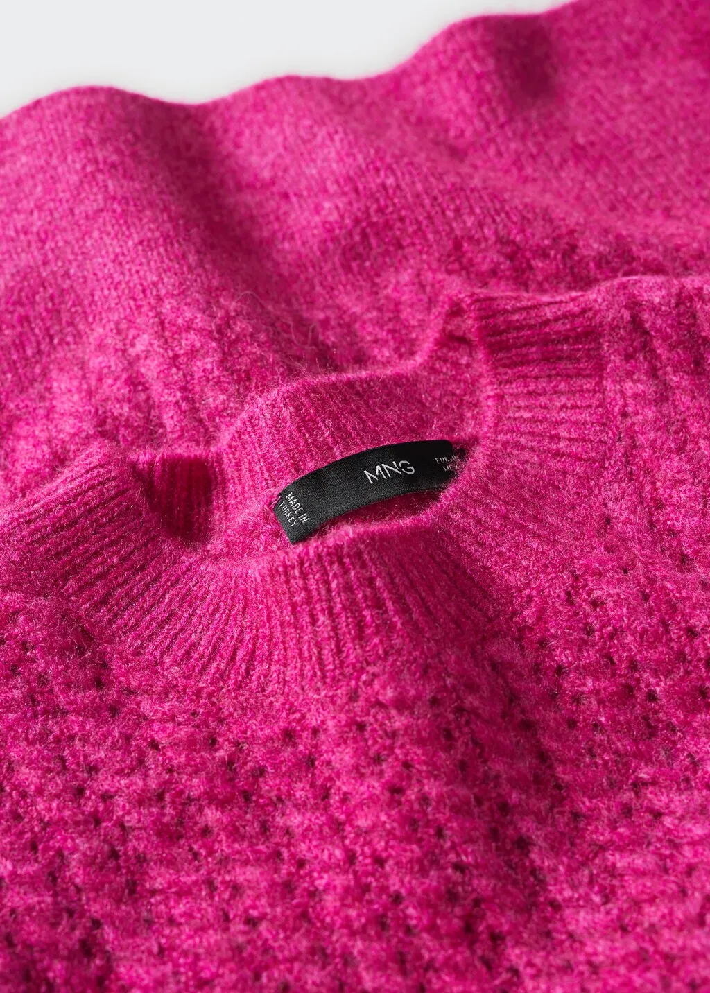 Pullover maglia intrecciato