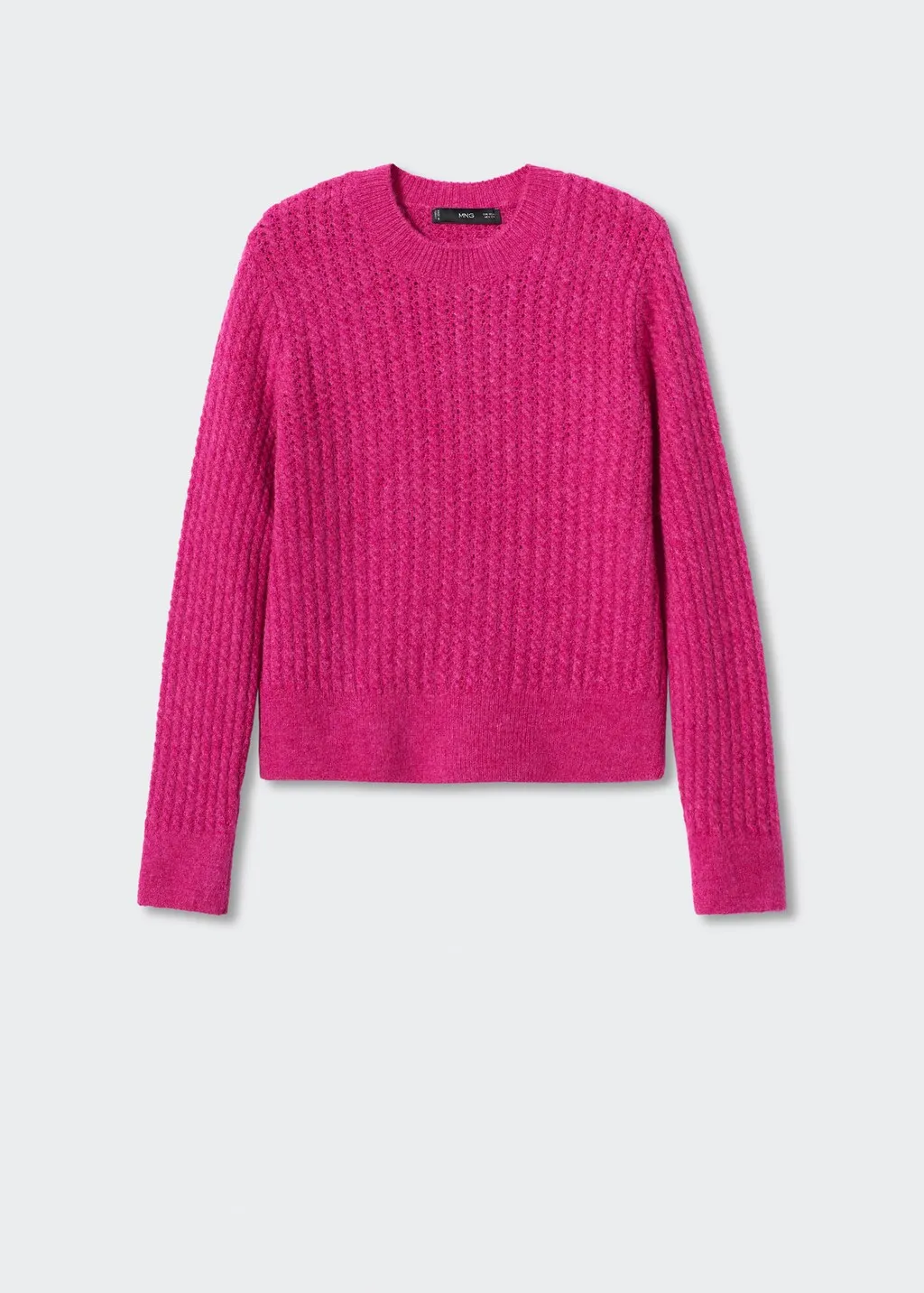 Pullover maglia intrecciato