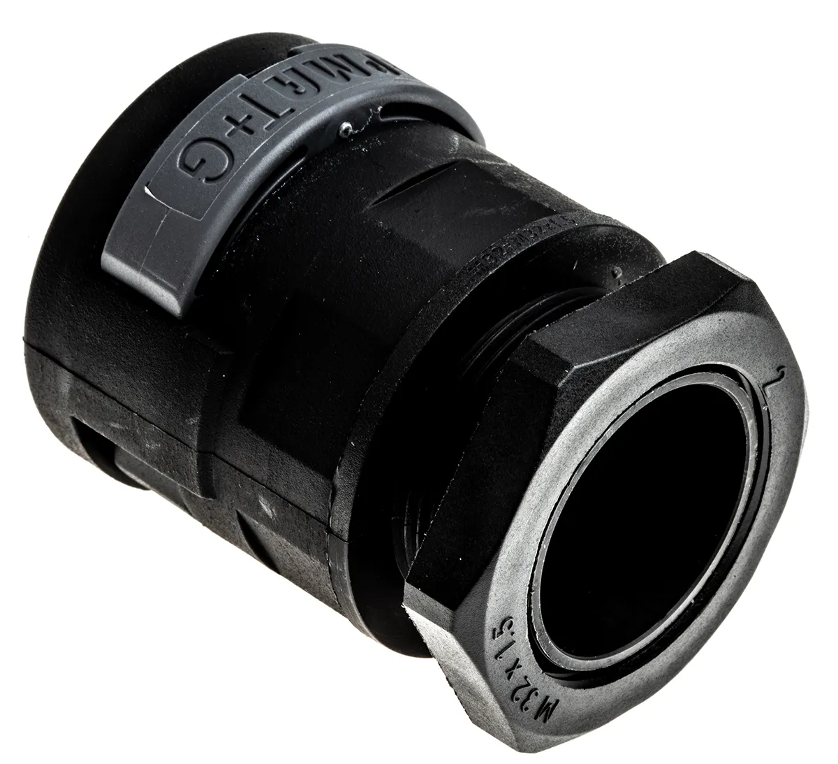 Raccordo per cavi PMA BVNV-M329 in PA 6 Nero, Nero, filetto M32, 29mm, protezione IP68
