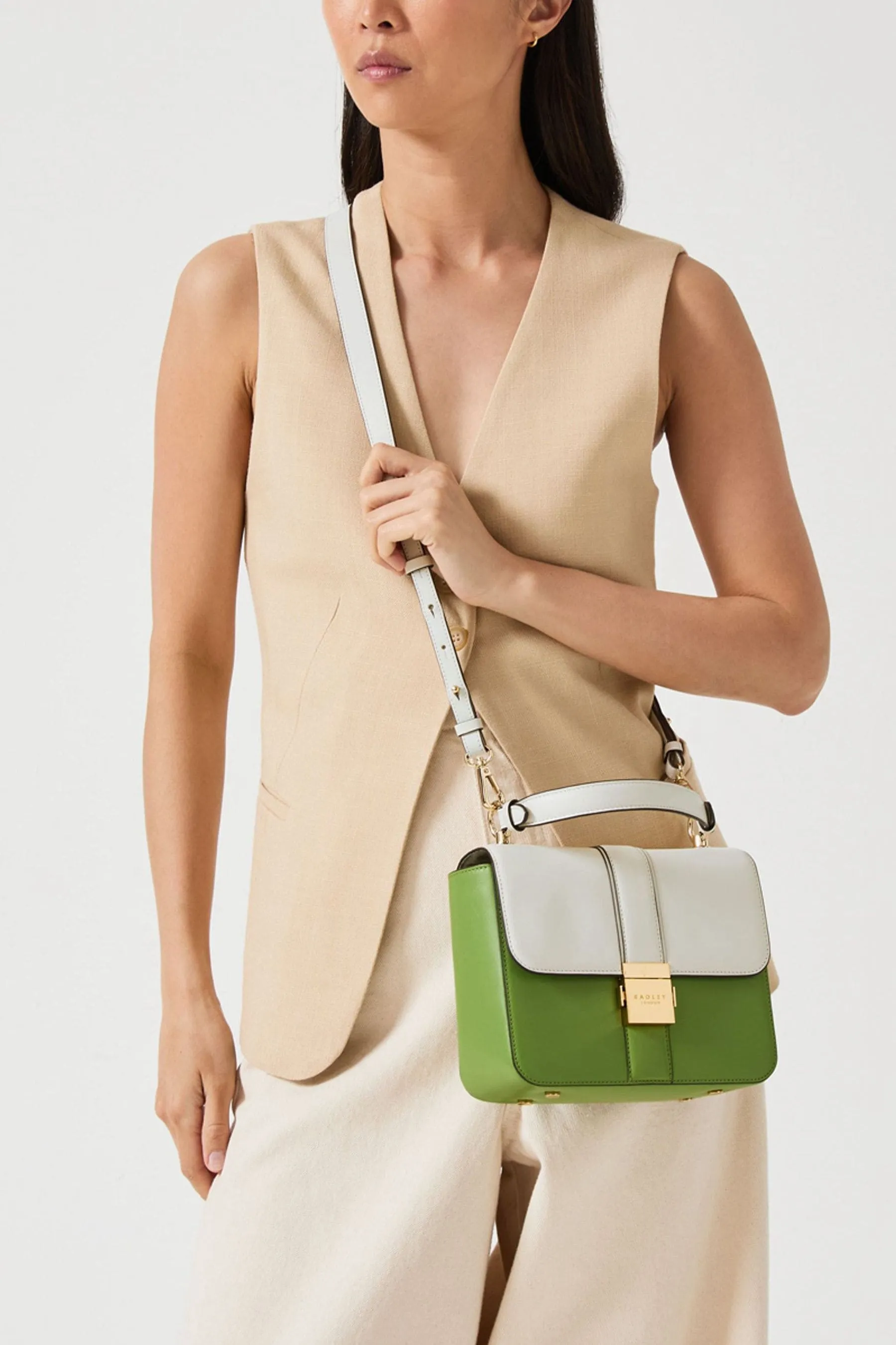 Radley London Borsa a tracolla Hanley Close Mini Flapover    