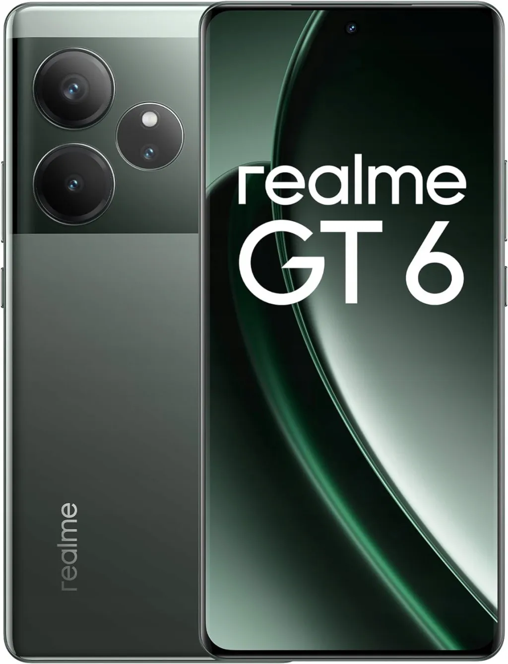 realme GT 6 8 GB / 256 GB 5G smartphone verde - WWW.KAMENIK.