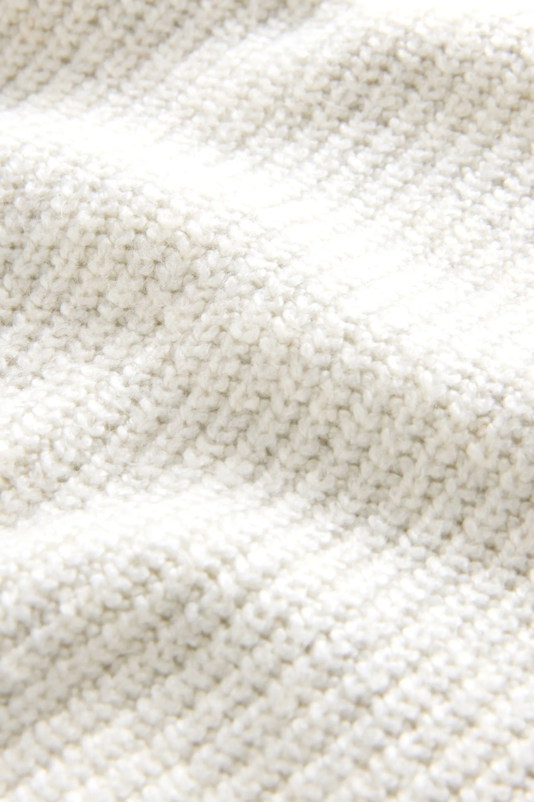 Regular - Vestibilità Girocollo Maglione Lavorato A Maglia    