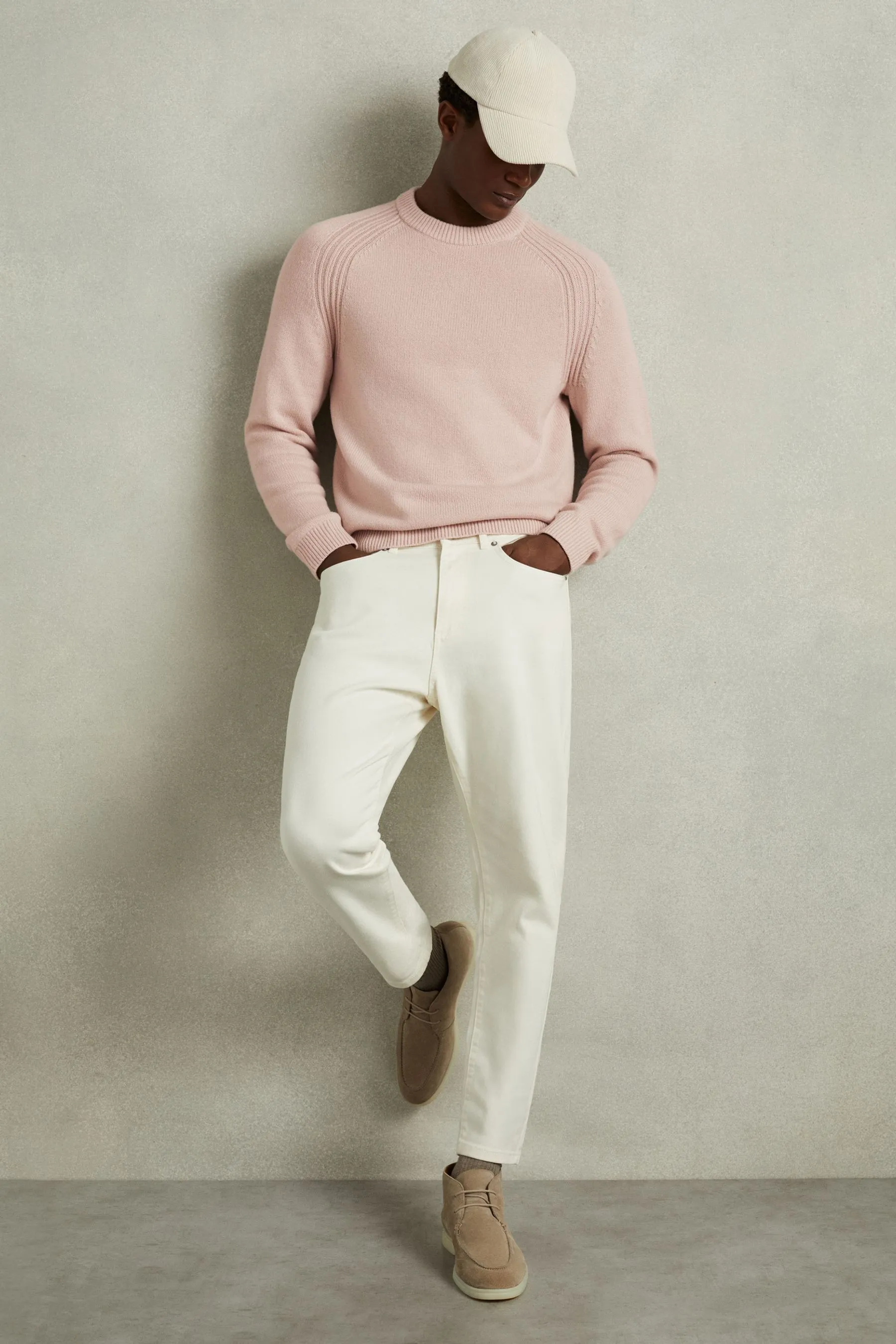 Reiss Nuvola Misto Lana Manica Raglan Maglione    