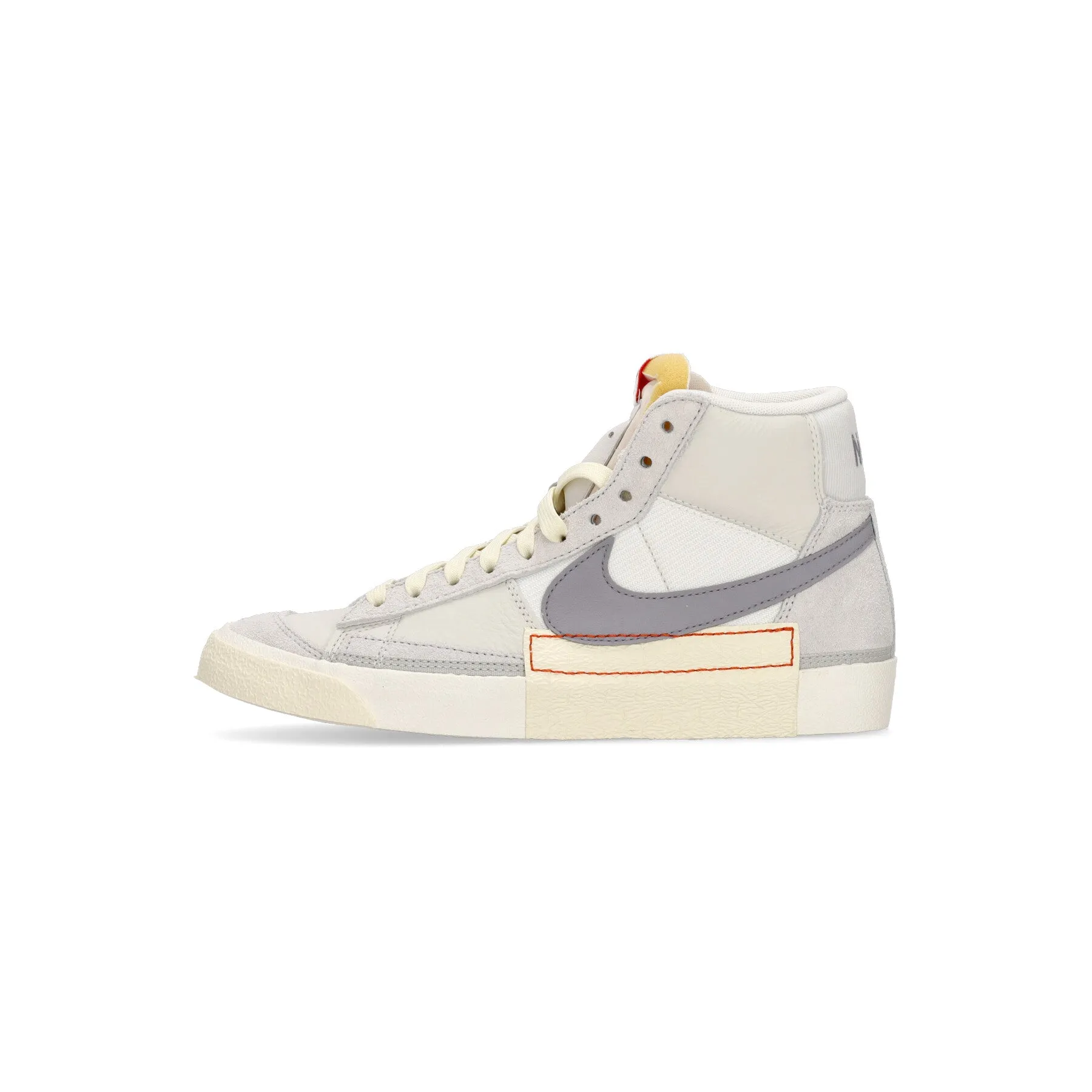Scarpa Alta Uomo Blazer Mid Pro Club Summit White/cement Grey/platinum Tint