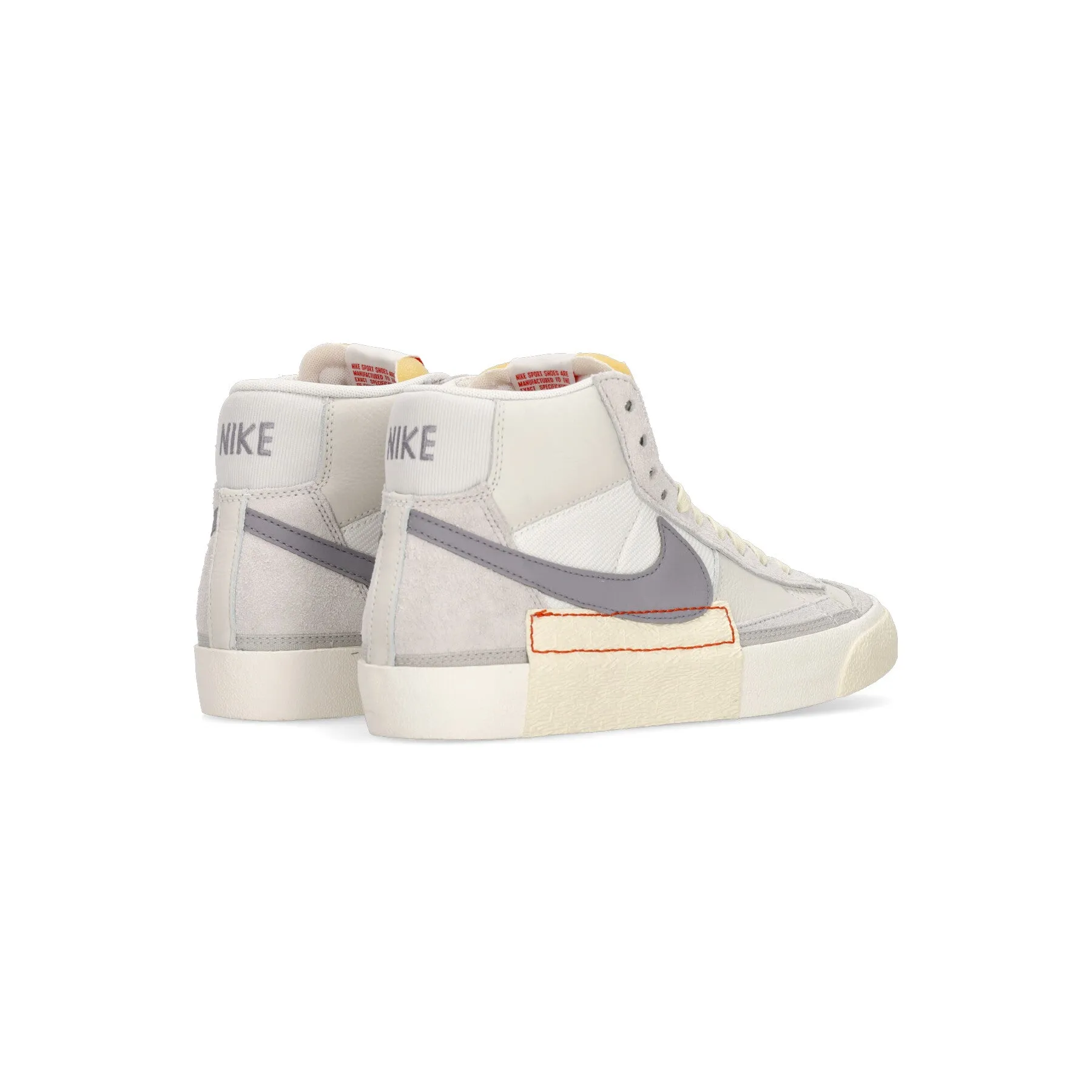 Scarpa Alta Uomo Blazer Mid Pro Club Summit White/cement Grey/platinum Tint