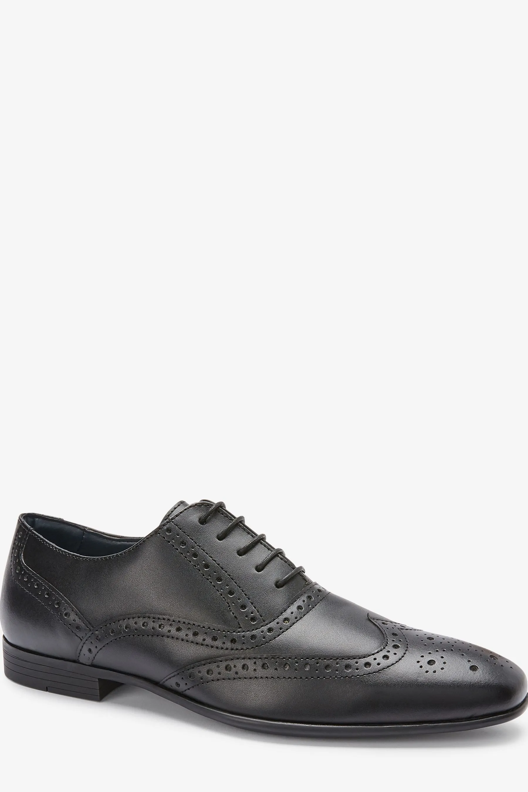 Scarpe brogue Oxford in pelle    