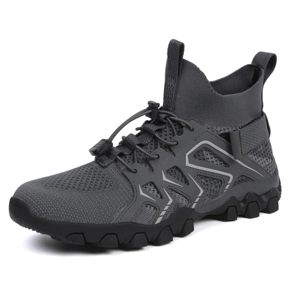 Scarpe da trekking per coppia Tessuto a rete con lacci Scarpe sportive alla moda quotidiane Scarpe comode da viaggio per escursi
