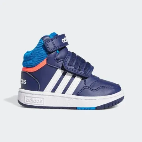Scarpe Junior Adidas Hoops Mid 3.0 I GW0406 Blu