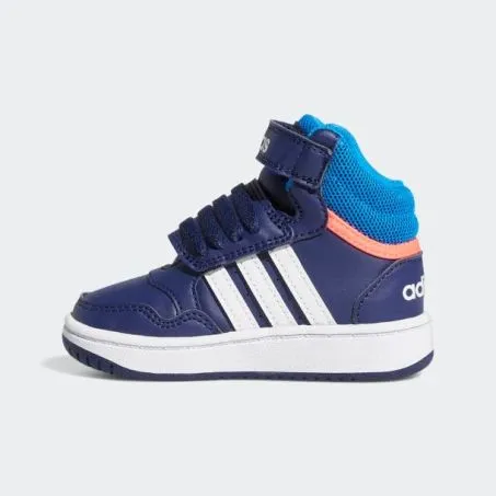 Scarpe Junior Adidas Hoops Mid 3.0 I GW0406 Blu
