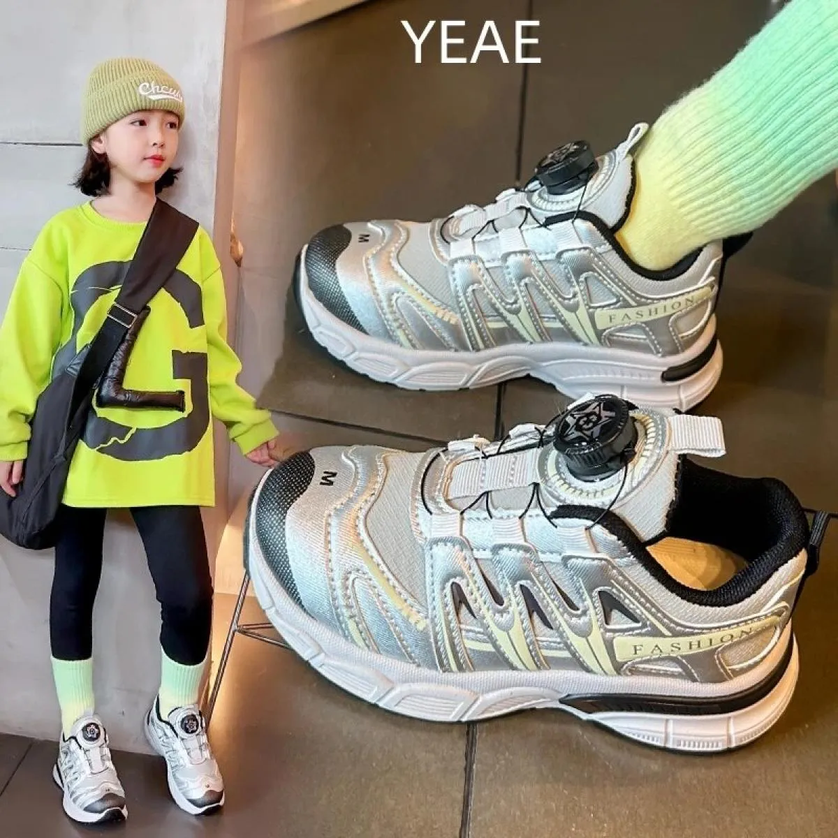 Scarpe sportive nuove per bambini alla moda autunnali Scarpe da papà Studenti Tutte le partite Tendenza sportiva per bambini Tra