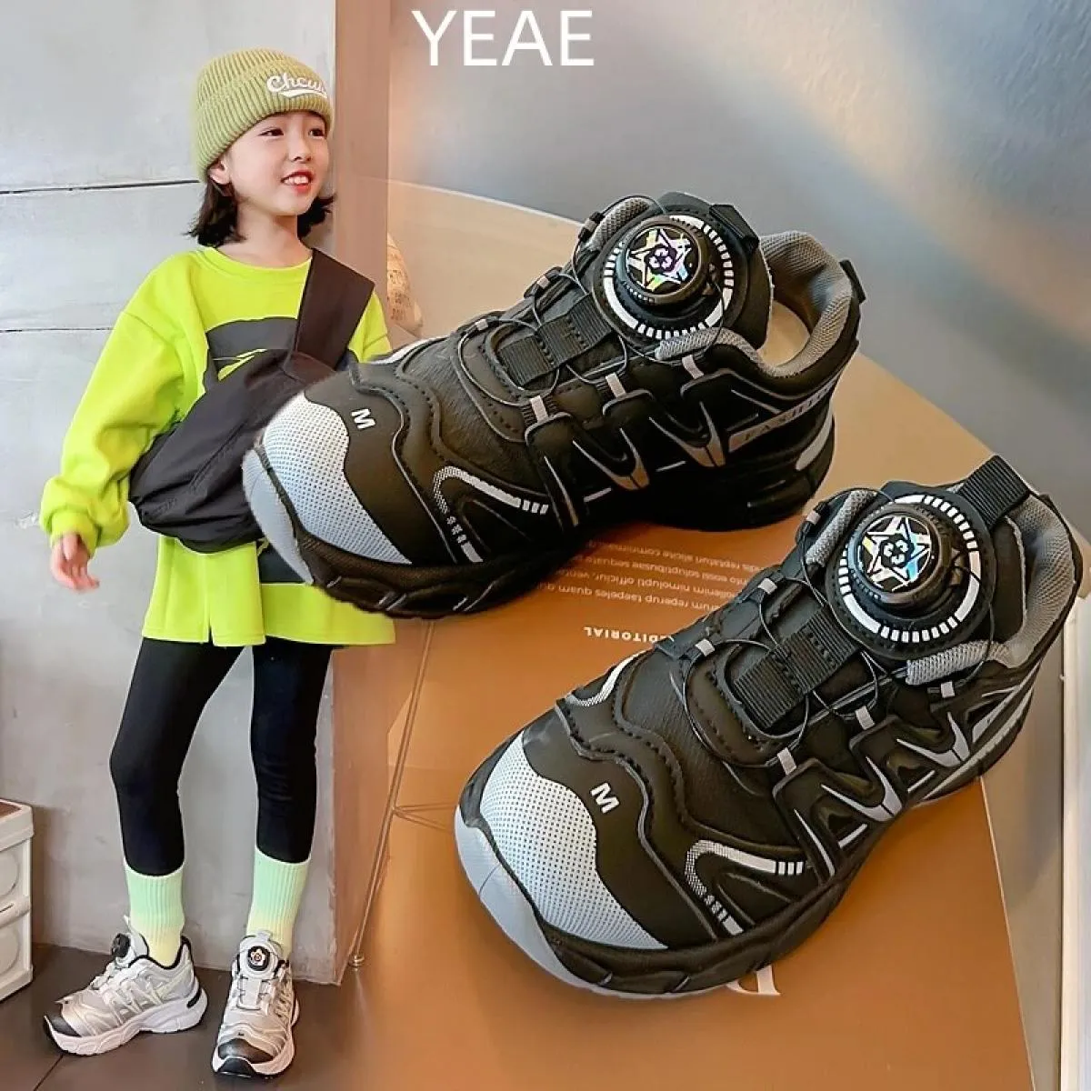 Scarpe sportive nuove per bambini alla moda autunnali Scarpe da papà Studenti Tutte le partite Tendenza sportiva per bambini Tra