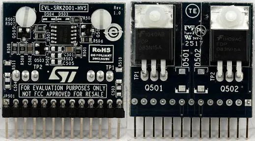 Scheda di valutazione Convertitore risonante per SRK2001 Evaluation Board for SRK2001 Adaptive Synchronous Recti