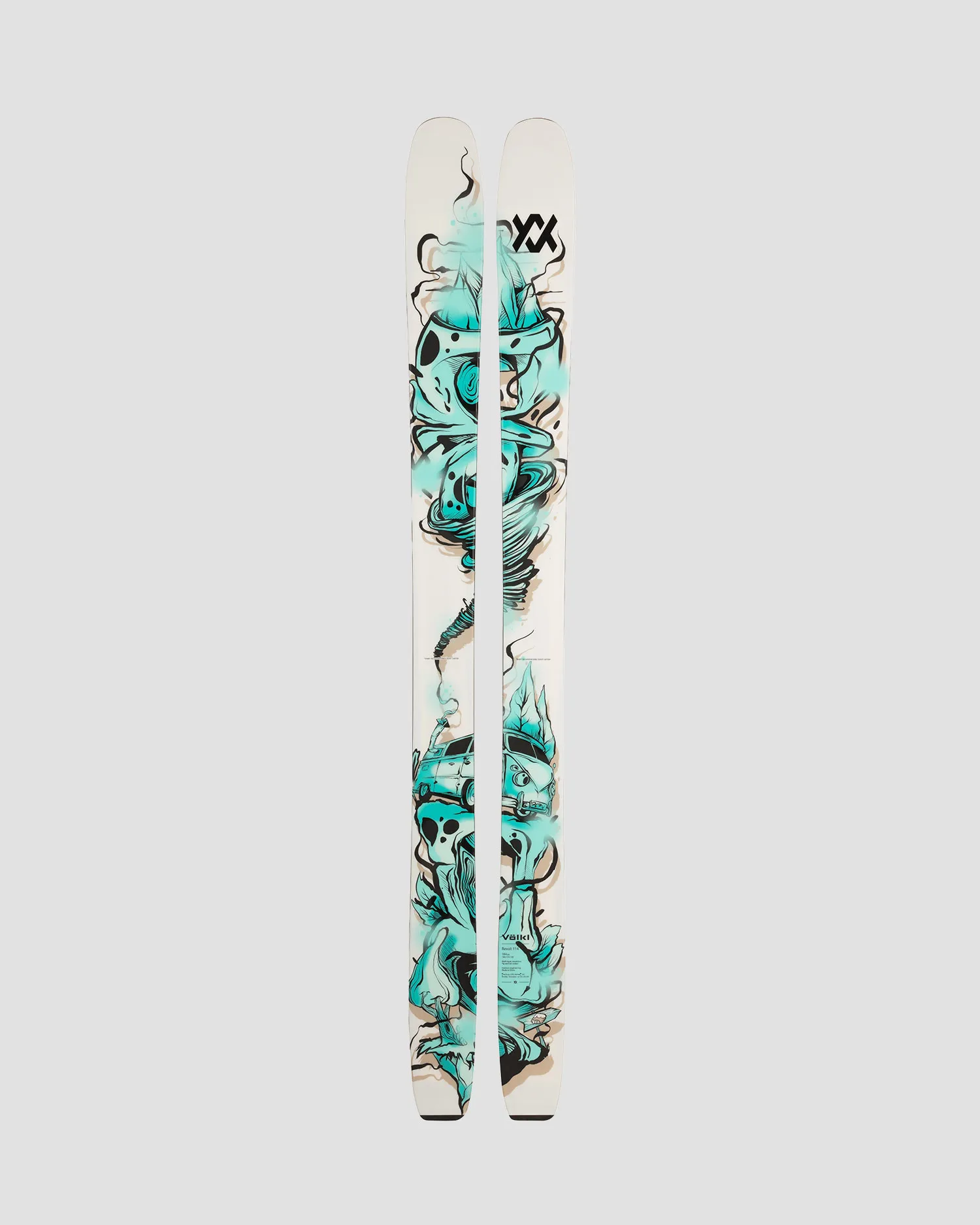 Sci Volkl Revolt 114 FLAT senza attacchi v2410151-nd