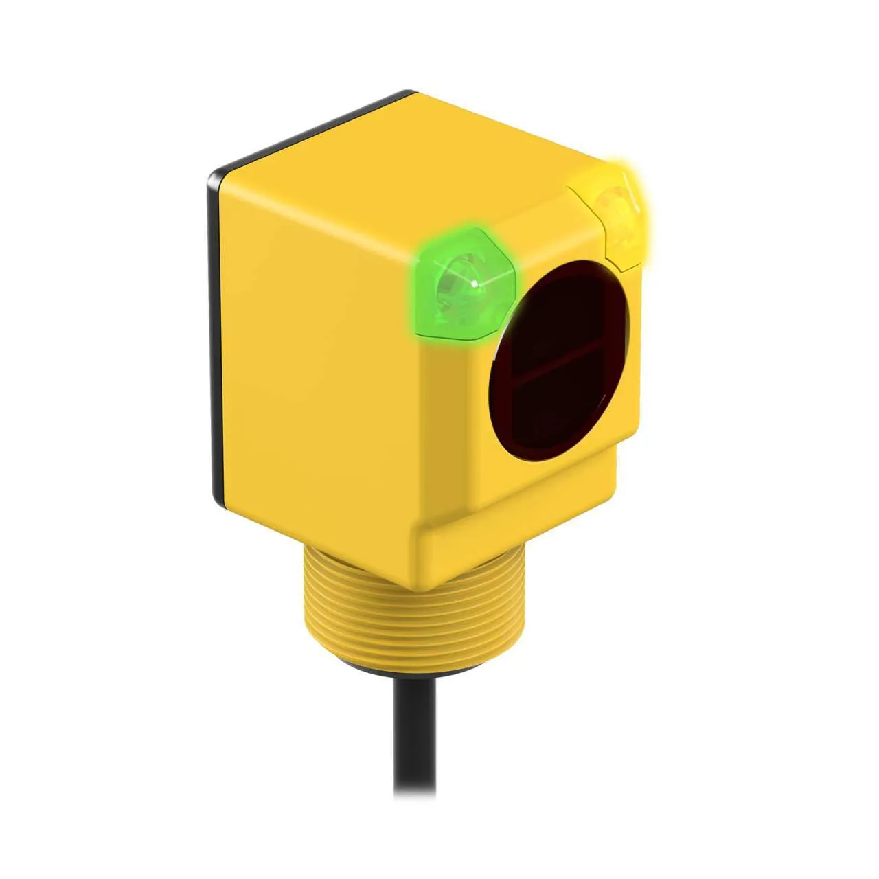 Sensore fotoelettrico Rettangolare Banner, Soppressione, rilevamento 200 mm, uscita Stato solido