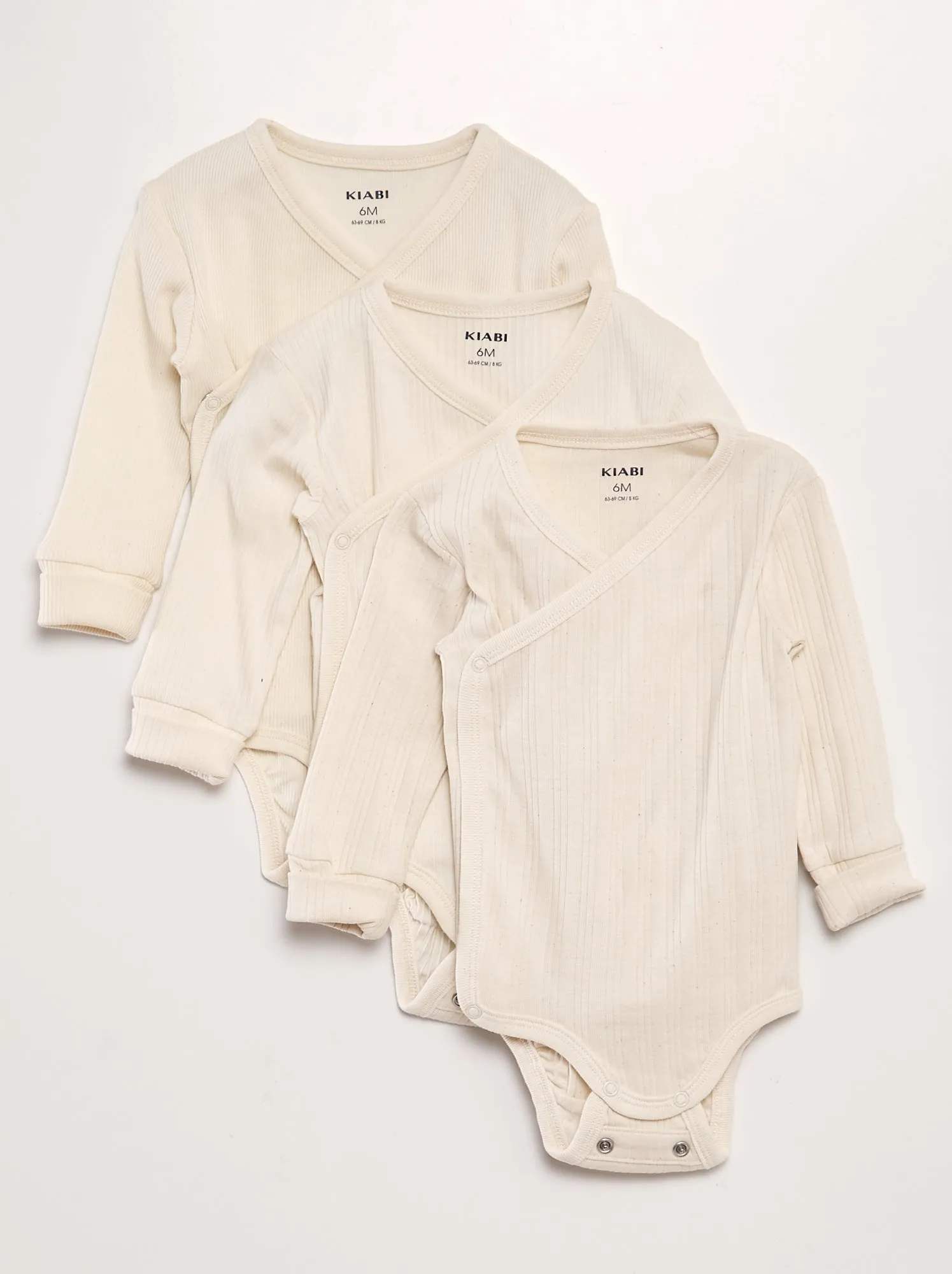 Set di 3 body evolutivi - BEIGE