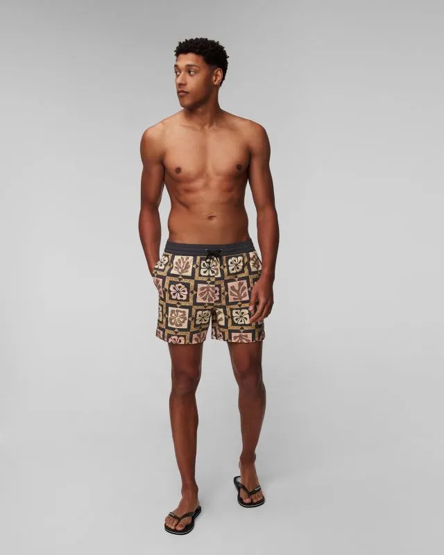 Shorts da bagno da uomo Billabong Tiki Reef Layback