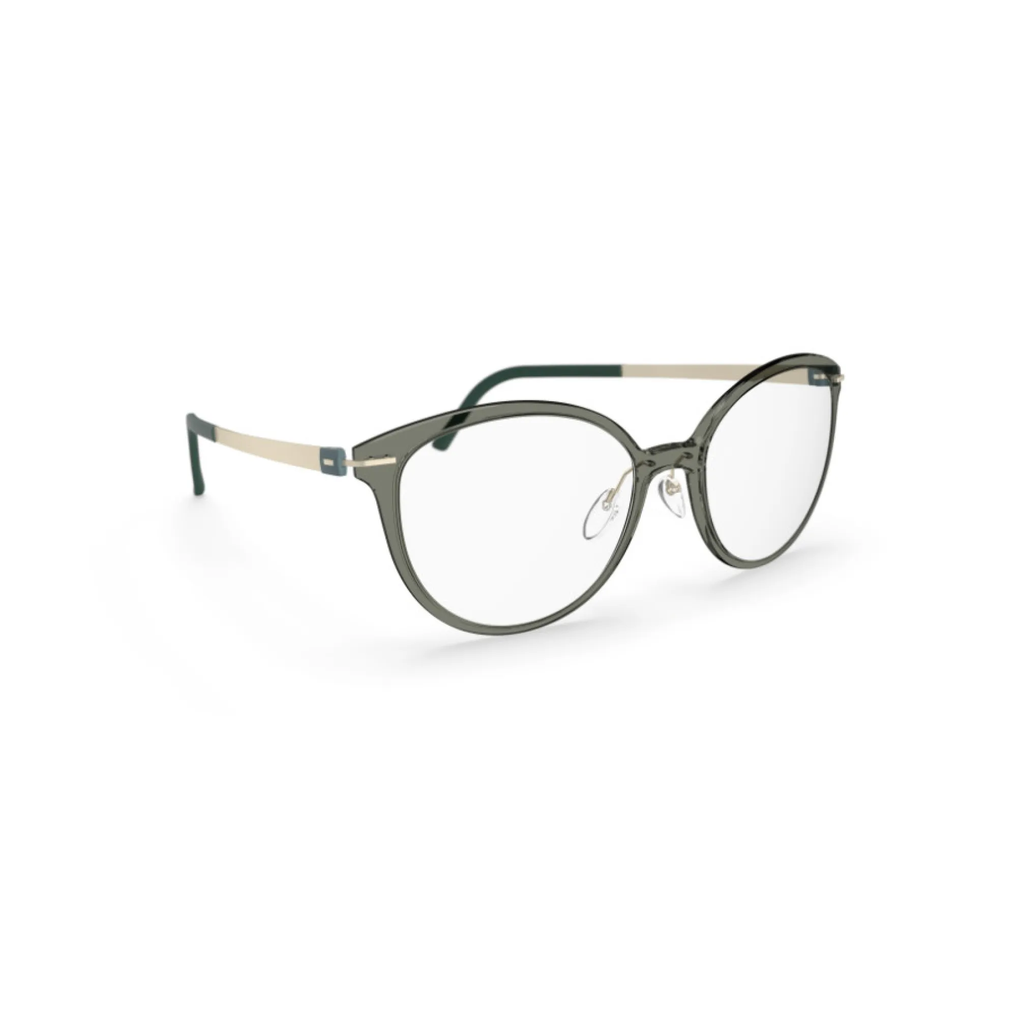   Silhouette 1594 Infinity View Fullrim 8640 Giungla Di Champagne | Occhiale Da Vista Donna 