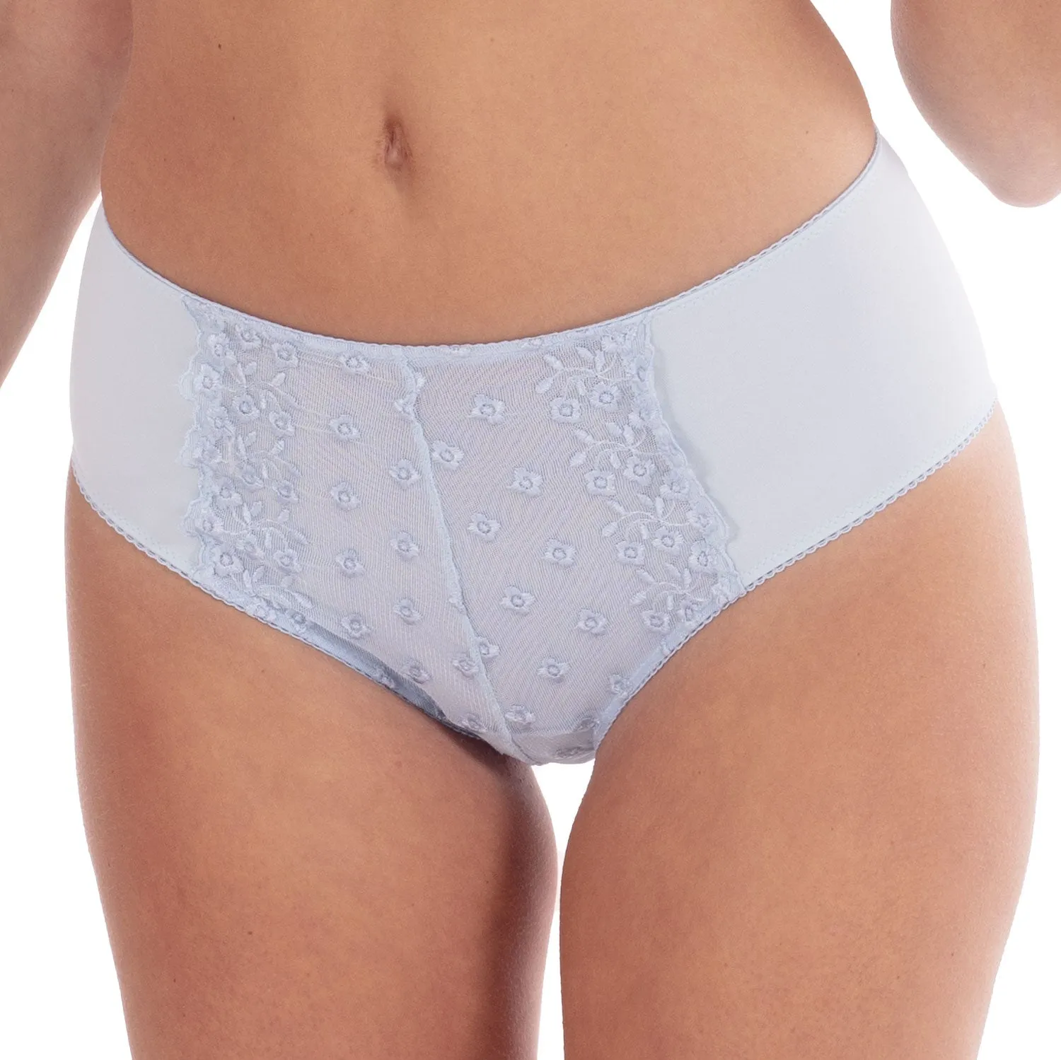 Slip pre e post romantico Azzurro
