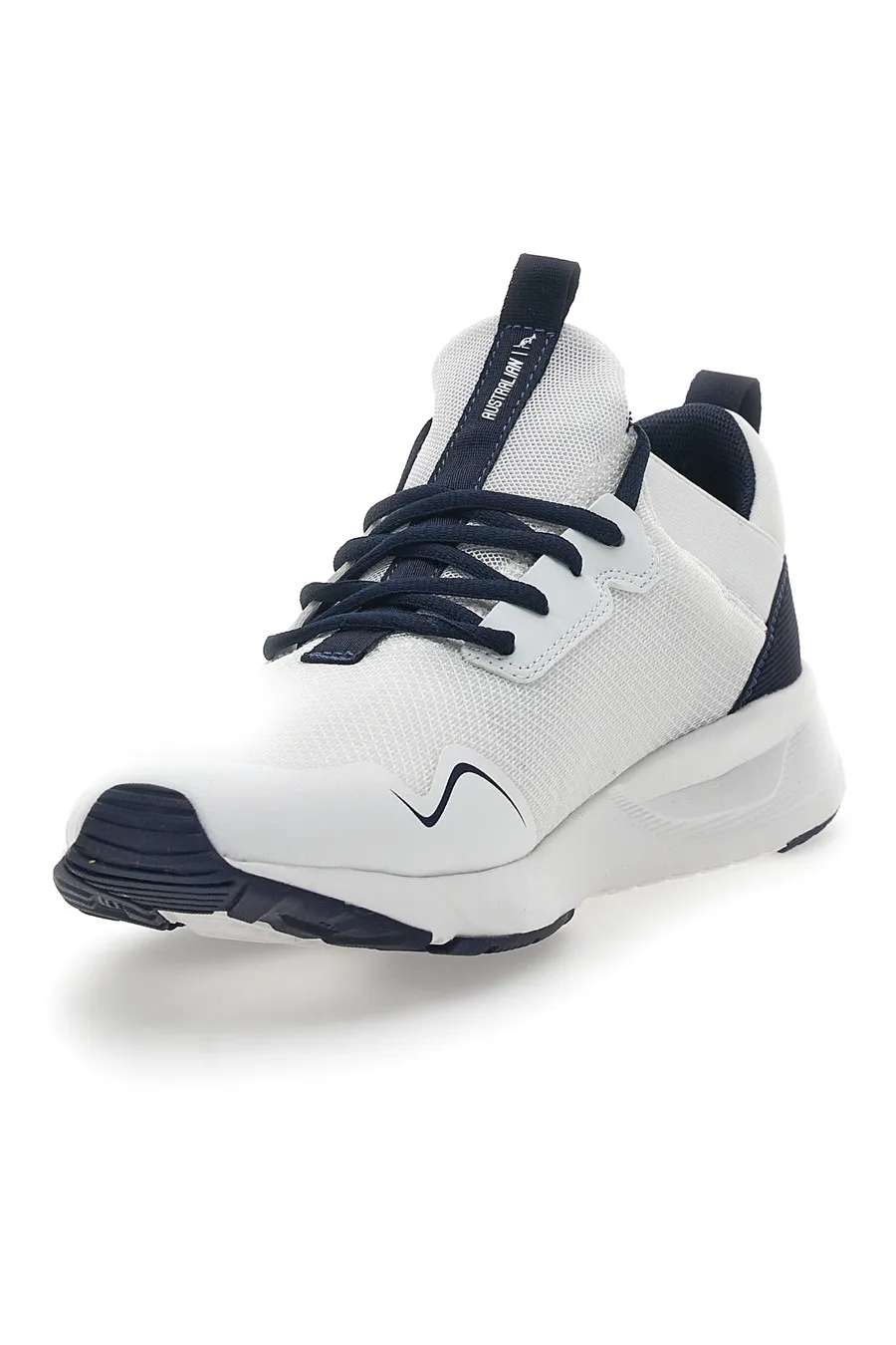 Sneakers Sportive Bianche-Blu Autralian Trainy