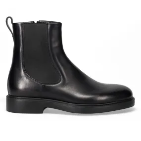 Stivaletto Chelsea Fabi in morbida pelle nera