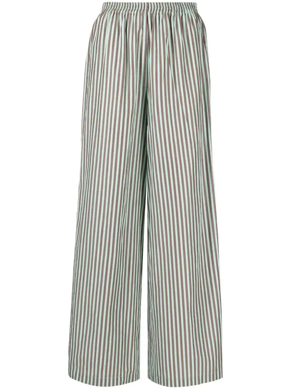 Striped `Chic Taffetas` Palazzo Pants