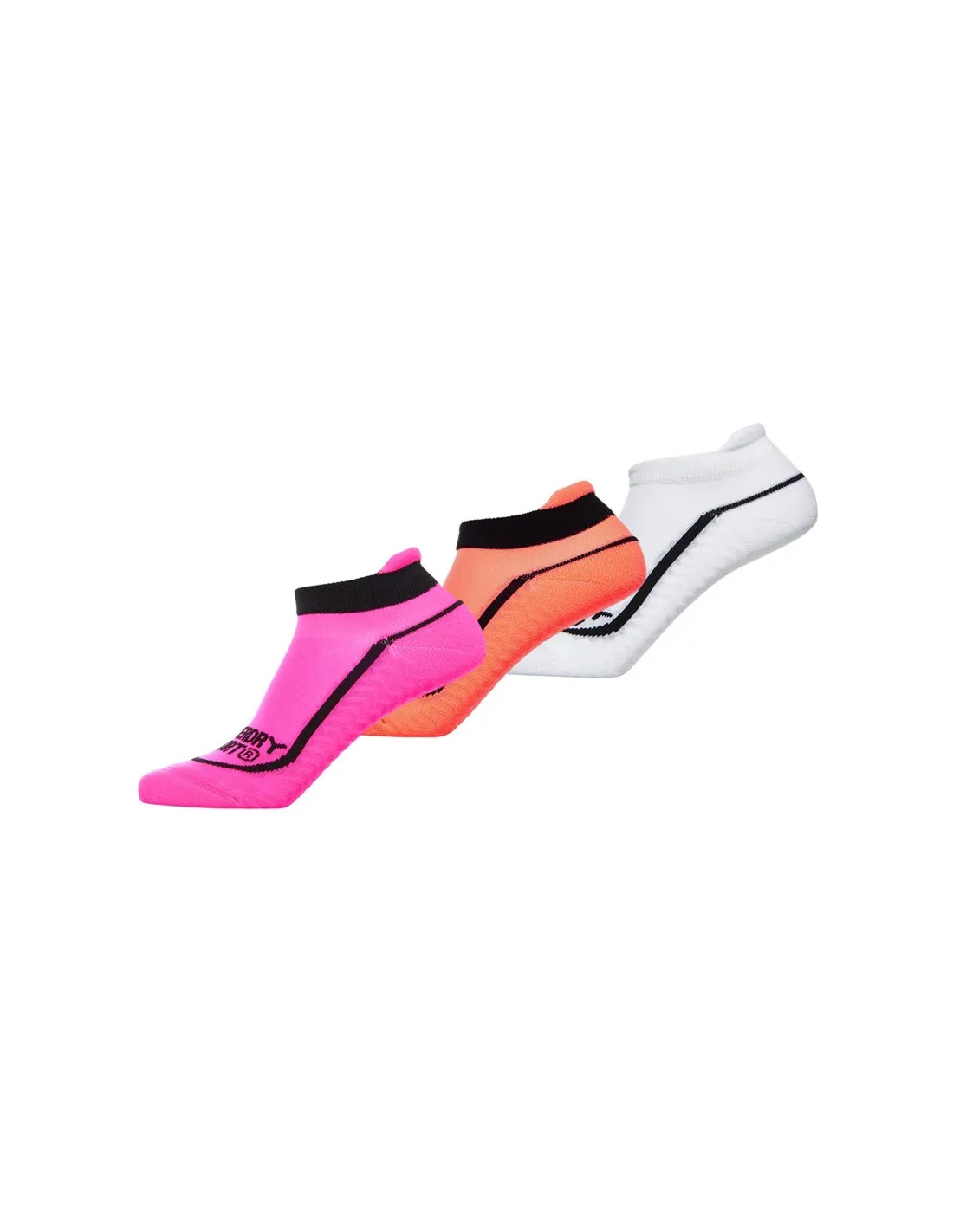 Superdry Sport Bianco / corallo / rosa fluo