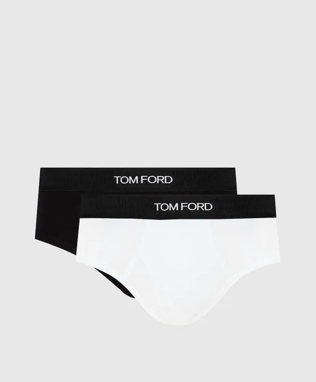 Tom Ford Un set di slip con logo T4XC11040
