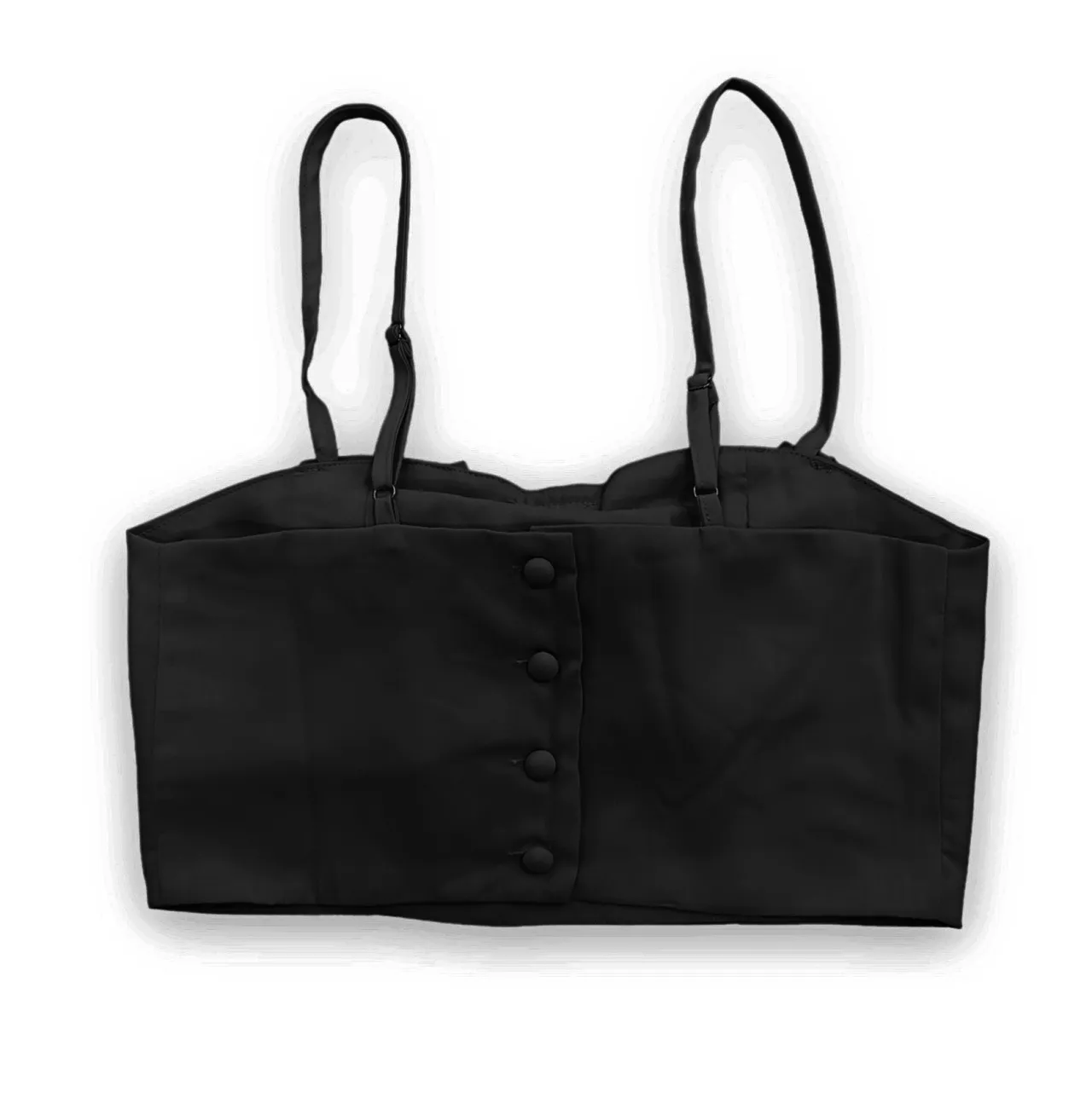 Top donna fiocco LAW105 nero