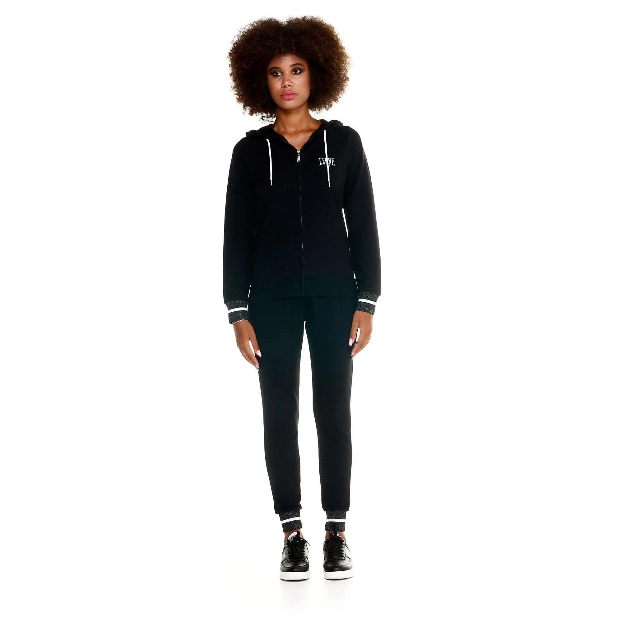 Tuta Leone con cappuccio da donna tuta con zip intera Greyss