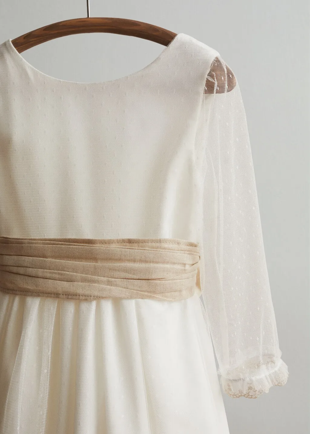 Vestito tulle plumeti