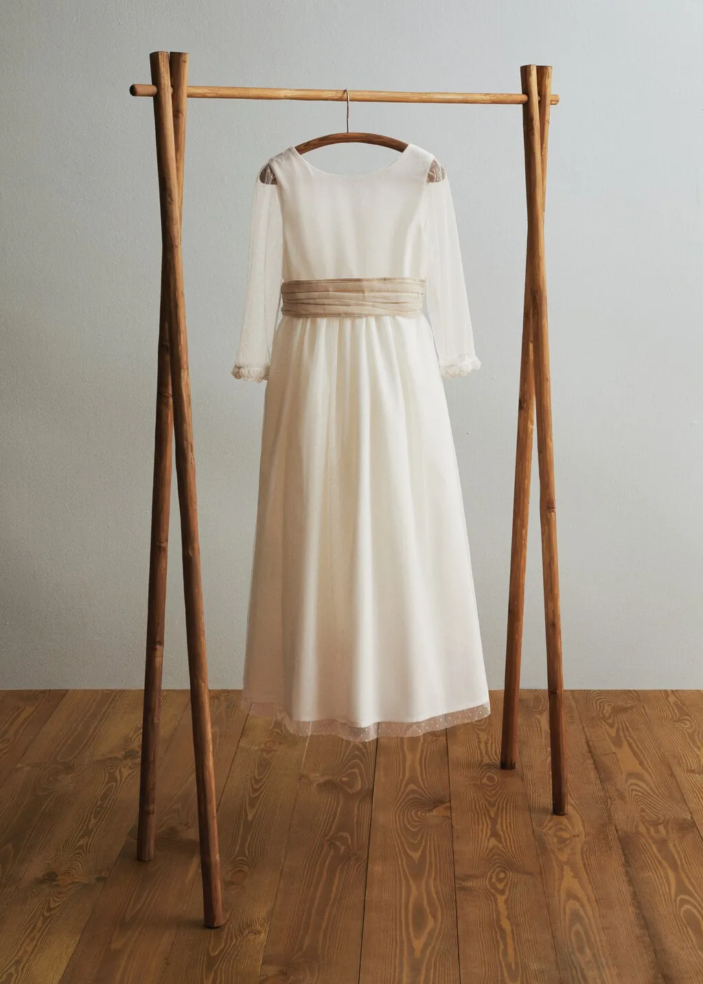 Vestito tulle plumeti