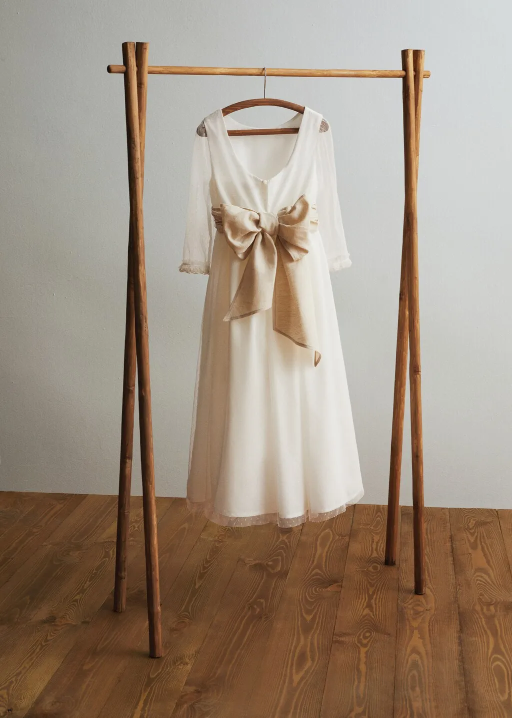 Vestito tulle plumeti