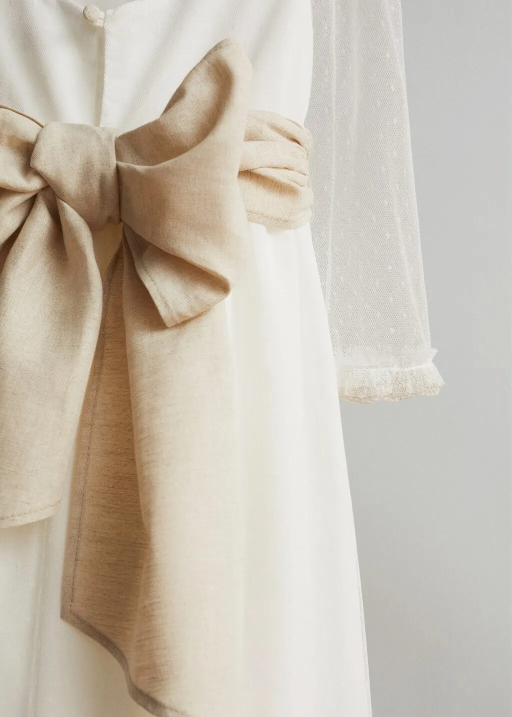 Vestito tulle plumeti