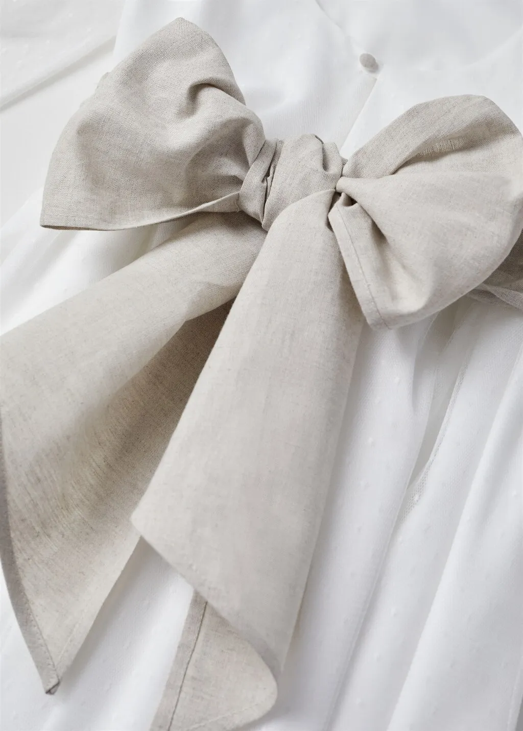 Vestito tulle plumeti