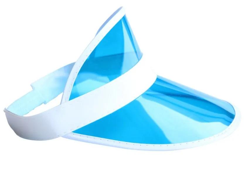 Visiera parasole blu-bianca