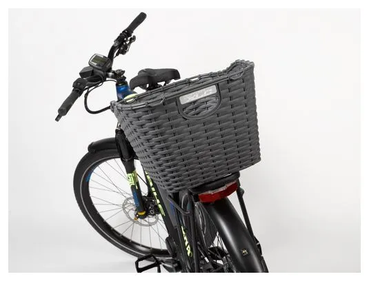 XLC BA-B07 Basket Fit con Portapacchi Carry More System Grigio Antracite