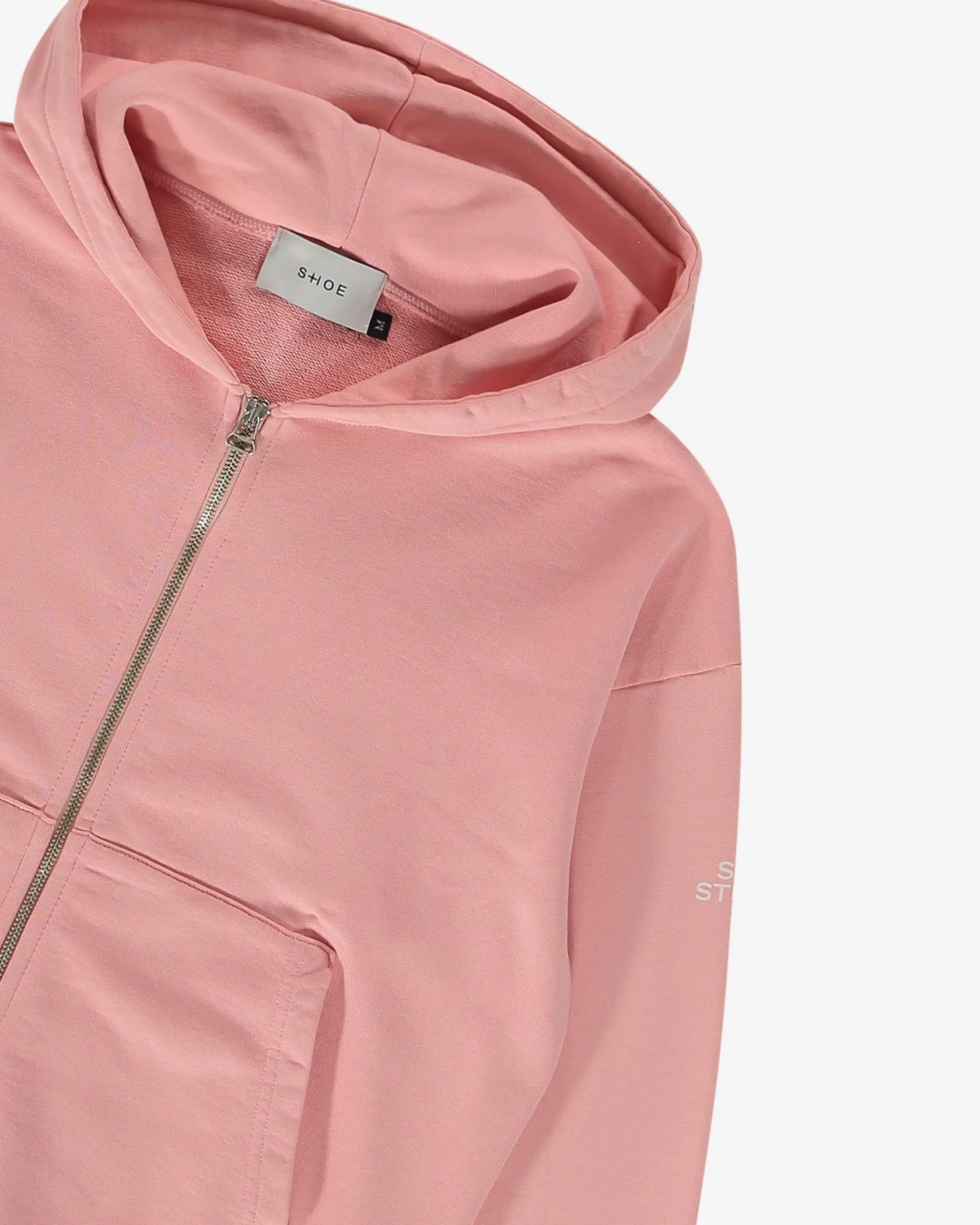 ZELMA4218 ZIP HOODED SWEATSHIRT
